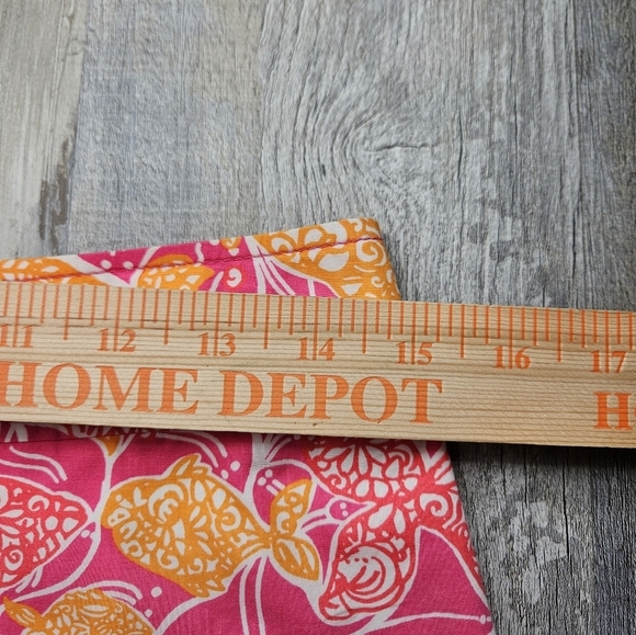 Lilly Pulitzer Jubilee Beaverly Hills Bubbly Skirt Women's 4 Pink Orange Pattern - Picture 5 of 7